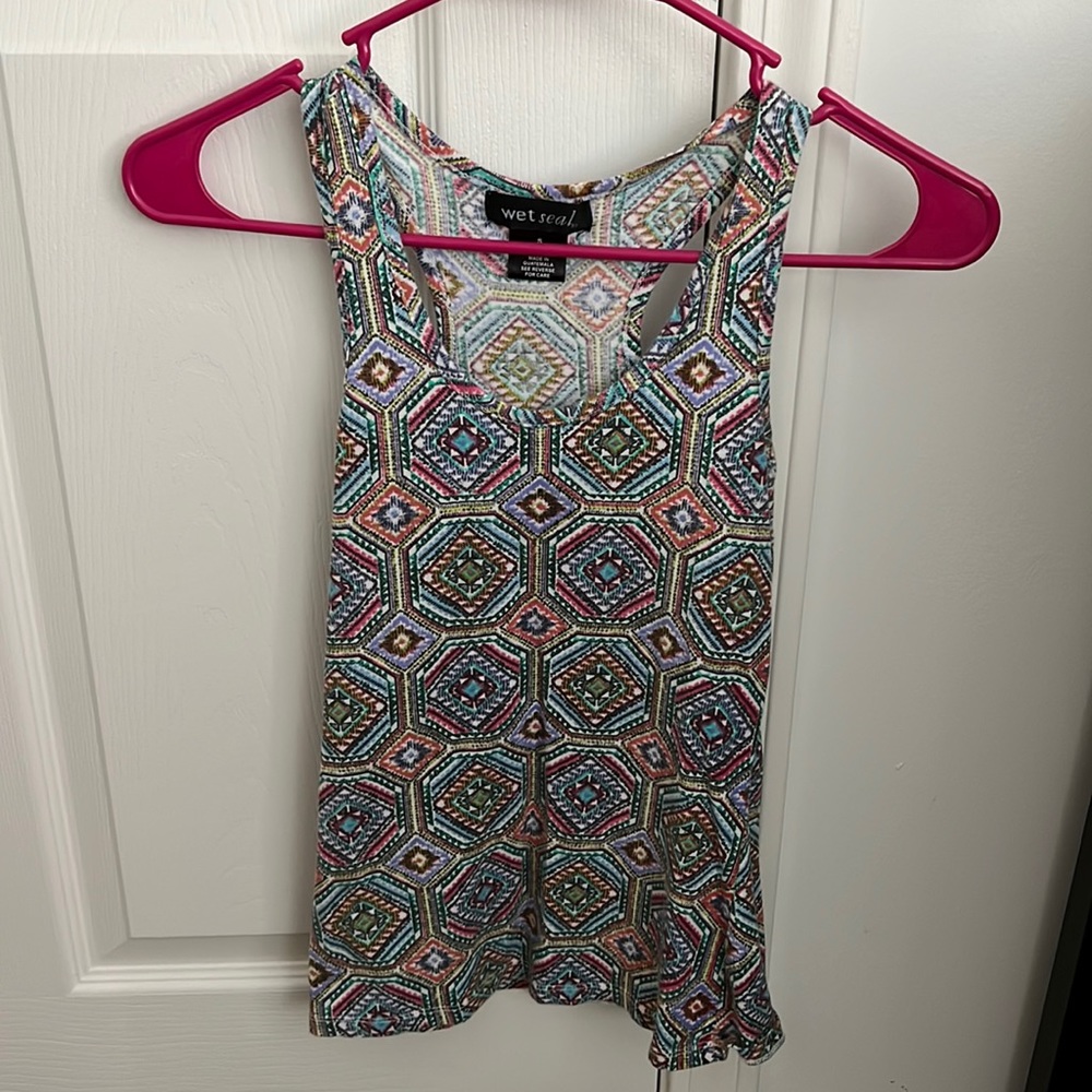 multicolor tank from wet seal